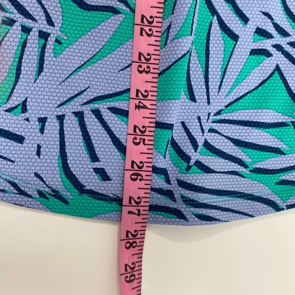 Tommy Bahama Tropical 1/4 Zip Golf Jacket Women M Periwinkle Tennis Pickleball - Picture 8 of 9